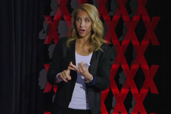 Dr. Kate Ackerman speaks at TEDx presentation.